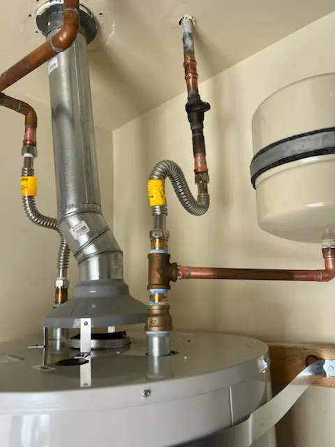 Water heater installation and plumbing repair in Merrywoods